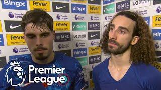 Pedro Neto, Marc Cucurella react to Chelsea's draw v. Arsenal | Premier League | NBC Sports