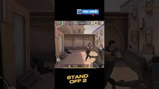 "Nail-Biting Standoff: 1vs3 Desert Eagle Showdown in Standoff 2  #GamingMoments #standoff2