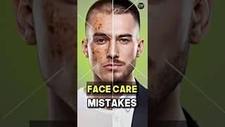 Ugly Face Care Mistakes   | #shorts #facecare #menfashion