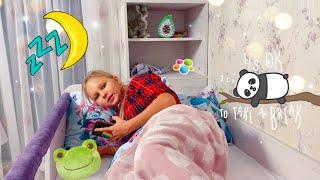 VLOG Alice got a BED! Alice will have a bunk bed with an attic! Baby bed review!