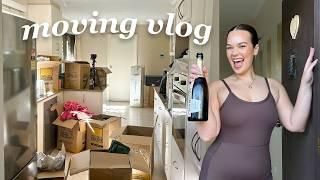 unpacking + organising my ENTIRE house | MOVING VLOGS ep.2