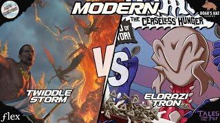 Twiddle Storm VS Eldrazi Tron [MTG Modern]