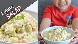 আলুর সালাদ রেসিপি | ঝটপট নাস্তা / টিফিন তৈরী || Easy Potato Salad Recipe | Potato & Egg Salad Bangla