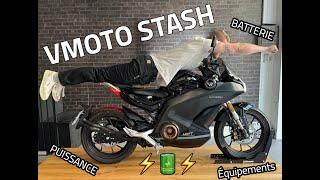 VMOTO STASH - Découverte et détails (Autonomie, batterie, puissance ...)