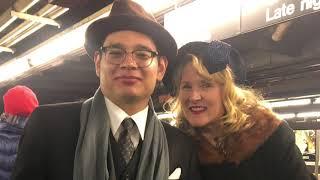 NYC Holiday Nostalgia Train MTA Event - Vintage Clothing - Old Train Rides - New York  - Dec 1, 2019