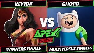 Apex 2022 Winners Finals - Key1dr (Wonder Woman) Vs. Ghopo (Finn) MultiVersus Tournament