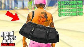 *UPDATED* How To Get The BLACK DUFFEL BAG In GTA 5 Online 1.69! No Transfer *SUPER EASY*