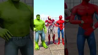 Who is Stronger? SuperHeroes Vs Hulk Vs Goku #shorts