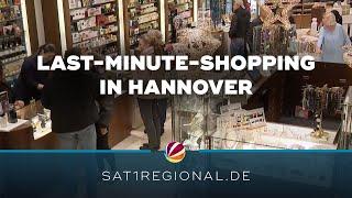 Last-Minute-Shopping in Hannover