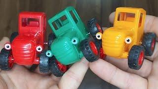 Toys from the cartoon Blue tractor  / Игрушки из мультфильма Синий трактор