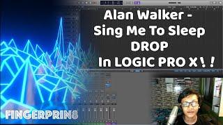 How To Create Drop from Alan Walker - Sing Me To Sleep, in Logic Pro X (From Scratch)