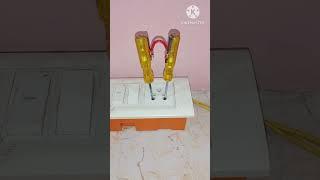 What happens when connecting two power tester phase and neutral ? #expriment #shorts