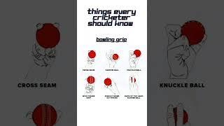 Street Cricket 24x7 | Things every cricketer should know #cricket #bowlinggrip #streetcricket24x7