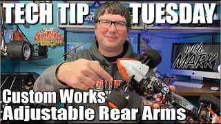 Tech Tip Tuesday with Mark - Custom Works RC Adjustable Rear Arms