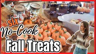 Last Minute No-Cook Fall Recipes to make when you need something quick! 