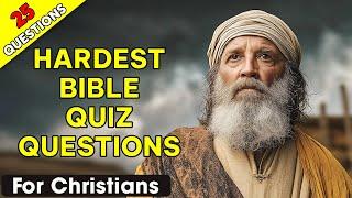 25 BIBLE QUESTIONS ABOUT THE NEW TESTAMENT TO TEST YOUR BIBLE KNOWLEDGE - The Bible Quiz