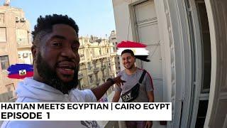 First Impression of Cairo Egypt | Street View | Meeting My Friend Mo