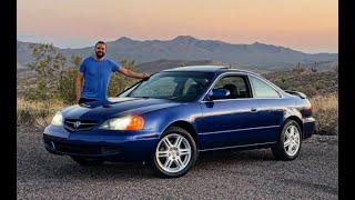 Aegean Blue Pearl 2003 Acura CL Type-S 6-Speed with 183,200 Miles