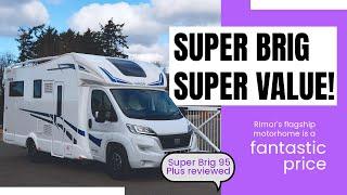 All the spec in a full-sized motorhome for less money than you'd think!