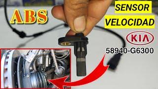 SENSOR DE VELOCIDAD DE RUEDA 58940-G6300 SENSOR ABS /INDUCTIVO MAGNETO RESISTIVO KIA PICANTO 2020