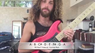 Jacob Petrossian - Legato/Tapping Lick Instructional Video