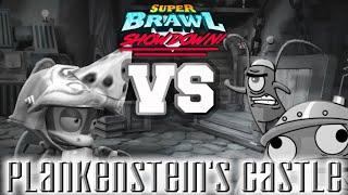 Monkey vs Plankton III | Super Brawl Showdown v0.3.1b Full Match Gameplay