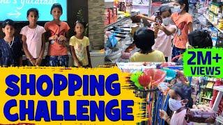 Shopping challenge | Shopping  challenge in 15 minutes | ini's galataas