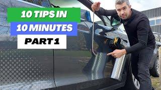 10 PDR Tips In 10 Minutes Pt. 1 | Paintless Dent Removal