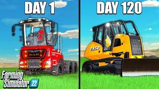 I SPENT 4 MONTHS ON A FLAT MAP IN FARMING SIMULATOR