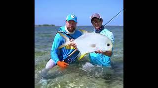 Fly fishing for Indo-pacific permit (Trachinotus Blochii) with Alphonse Fishing Co.