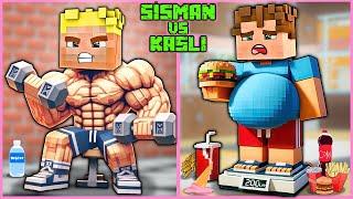 MUSCLE EFEKAN VS FAT ALPEREN!  -Minecraft