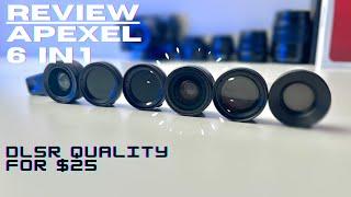 Get DSLR Quality Photos on Your Phone with APEXEL Lens Kit