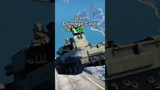 DAMAGE COST: #warthunder #warthundergameplay #war #thunder #warthundervideos #warthundertanks