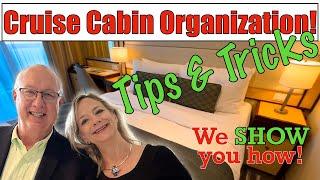 Unlocking the Secrets of Cruise Cabin Organization (our favorite tips and tricks)