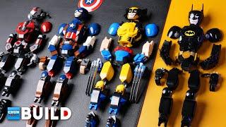 LEGO Speed Build! Marvel + DC Figures Collection 2023 | LEGO Marvel/DC 2023 | Beat Build | ASMR