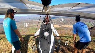 Vlog 37: Hang Gliding at Kitty Hawk Kites Fly-in at Eagle Rock Virginia (NW site)