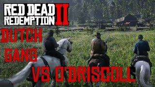 Red Dead Redemption 2 Arthur Javier and Charles destroy the O'driscoll camp