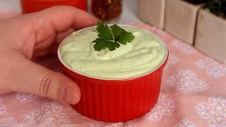 MAIONESE VERDE SEM ÓLEO - RECEITAS QUE AMO