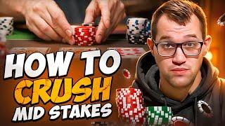 How To Win At Mid Stakes Poker Online: Ranges, Table Selection