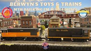 Berwyn's Toys & Trains - MTH RailKing FM H10-44 Diesel -  Review