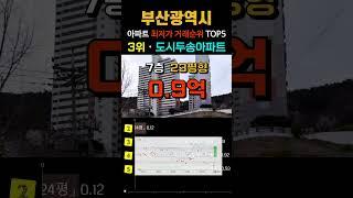 부산에서 가장 싼 1억 이하 20평형대 아파트 5곳입니다. 9월 최근 거래중 최저가 순위 탑5 #급매 #부산아파트 #부산시 #부동산 #전세가 #경매 #갭투자 #분양가 #급매물