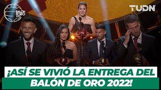 ¡NOCHE DORADA! ¡Todos los ganadores del Balón de Oro 2022! | TUDN