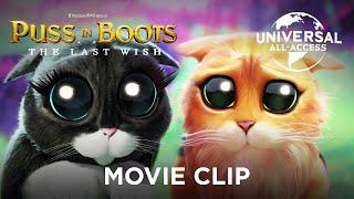 Puss in Boots and Kitty Use Cute Faces (Antonio Banderas) | Puss in Boots: The Last Wish