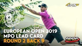 European Open 2019 MPO Lead Card Round 2 Back 9 (Nieminen, Wysocki, McBeth, McMahon)