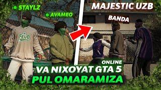 BOMJDAN PROGACHAN CHIQDIM - GTA5 RP / MAJESTIC ONLINE / #STAYLz / #AVAMEO / #GTA5