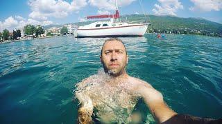 Sailing Under The Sun In Ohrid