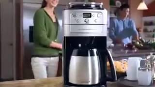 Cuisinart Burr Grind And Brew Coffeemaker Commercial Video