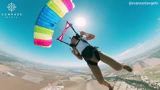 Skydiver Catches Hat While 2,000ft High