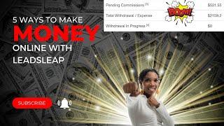 Leadsleap Payment Proof Make Money Online With Leadsleap