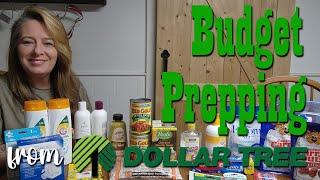 $30 Budget Prepper Pantry Stock Up from Dollar Tree